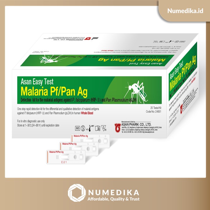 Easy Test Malaria Pf/Pan Ag Asan Pharm